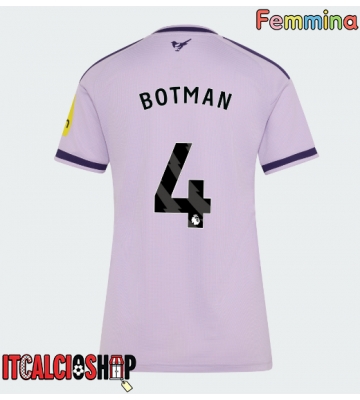Newcastle United Sven Botman #4 Terza Maglia Femmina 2026-27 Manica Corta